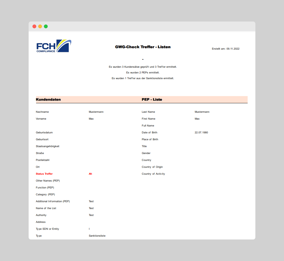 Multi-Suche im GWG-Portal